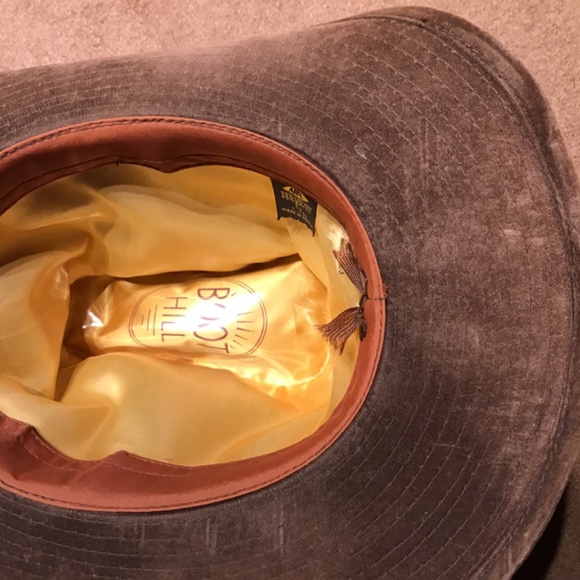 Boot Hill Women’s Vintage Cowboy Hat Size 7-7.5 - Picture 5 of 12